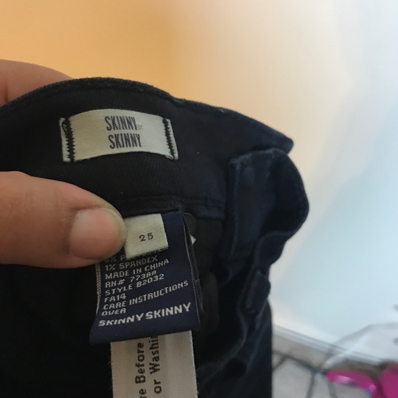 Madewell- Black Jeans Skinny Ankle size 25 - Picture 6 of 8